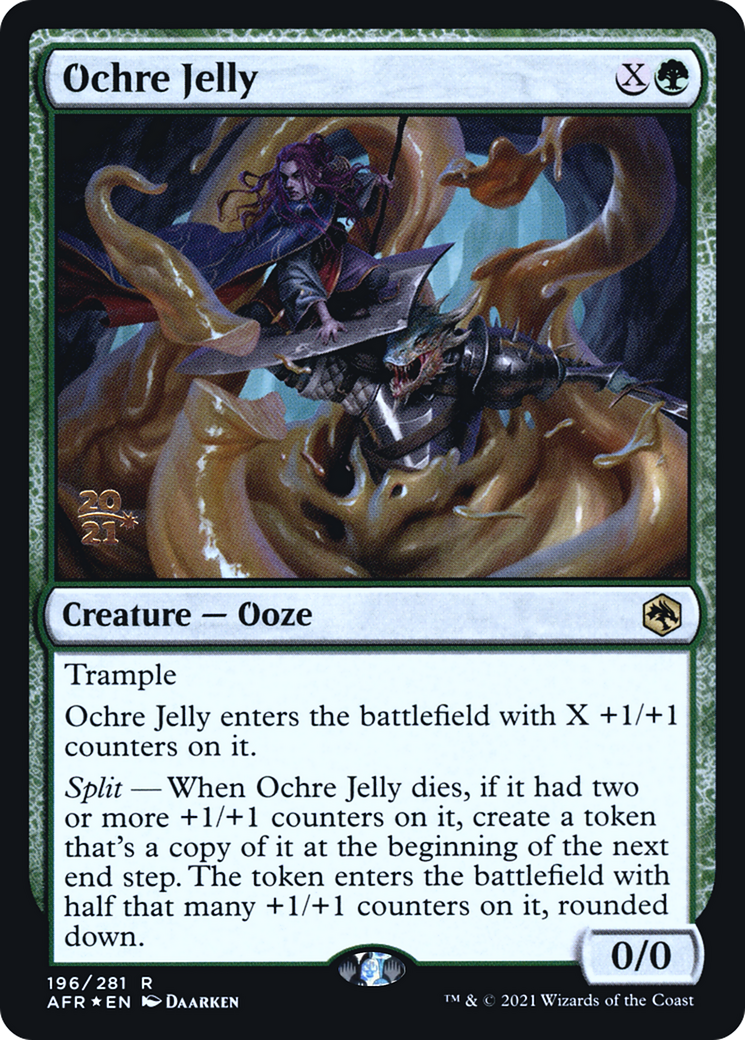 Ochre Jelly (PRE-196S) - Adventures in the Forgotten Realms Promos Foil