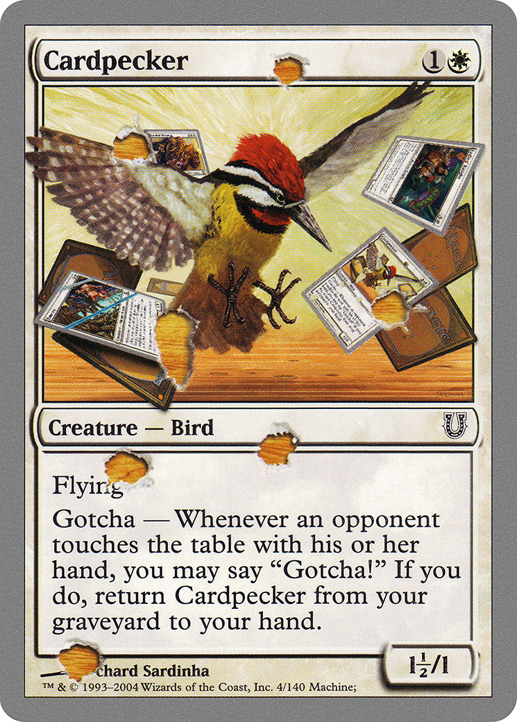 Cardpecker (UNH-004) - Détraqué 