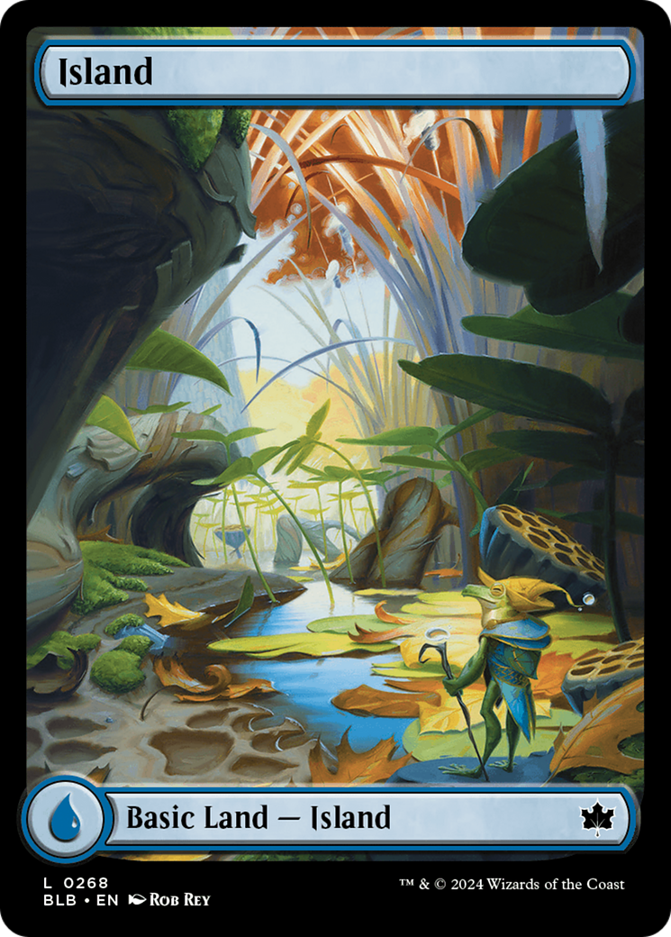 Île (BLB-268) - Bloomburrow Foil 
