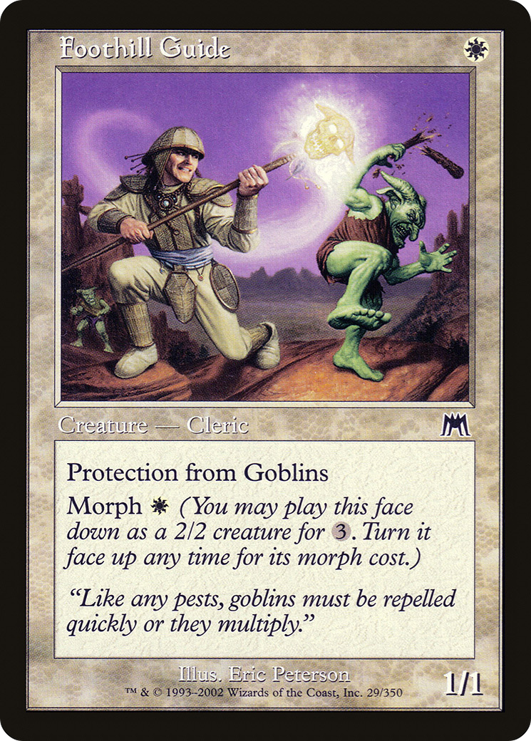 Guide Foothill (ONS-029) - Onslaught Foil 