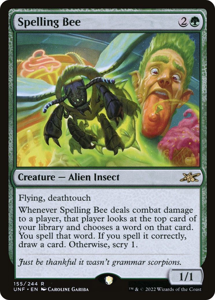 Concours d'orthographe (UNF-155) - Unfinity Foil