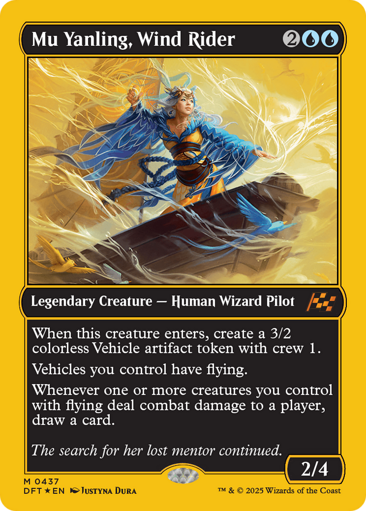 Mu Yanling, Wind Rider (Première place) (-437) - Aetherdrift 