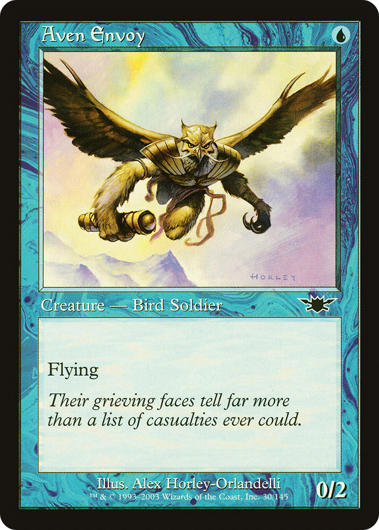 Aven Envoy (LGN-030) - Legions Foil 