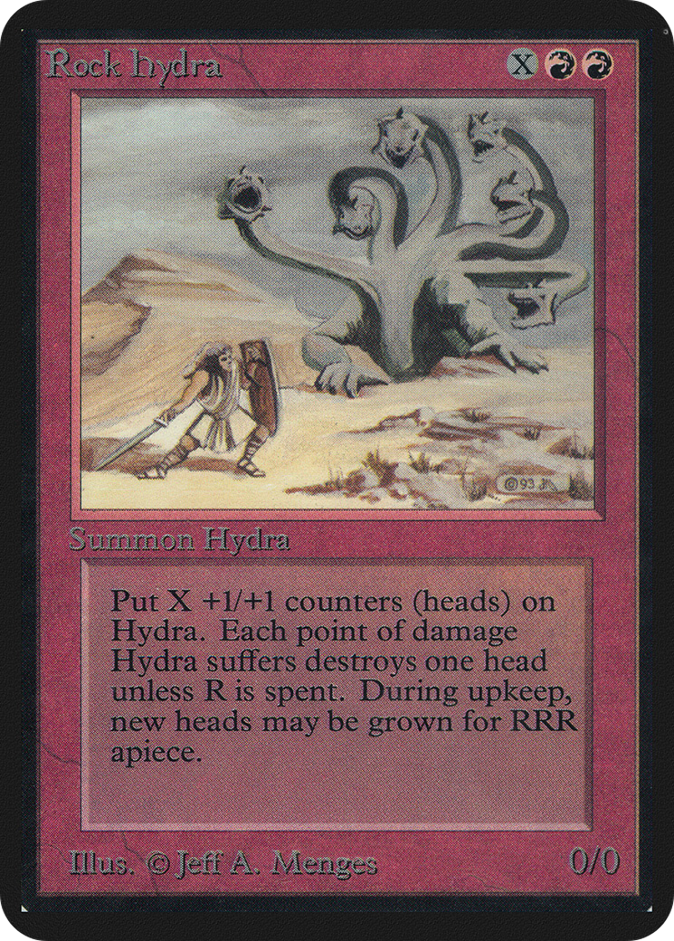 Rock Hydra (LEA-171) - Édition limitée Alpha