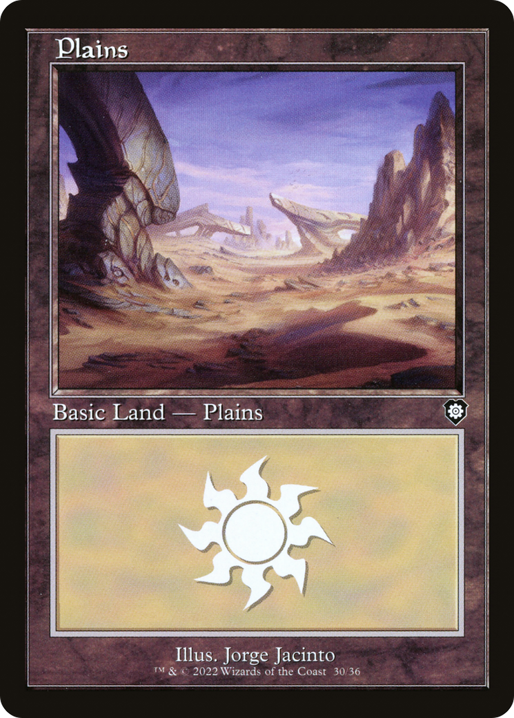 Plains (30) (Retro Frame) (BRC-030) - The Brothers' War Commander
