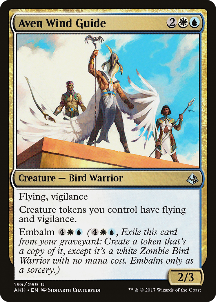 Guide du vent Aven (AKH-195) - Amonkhet 
