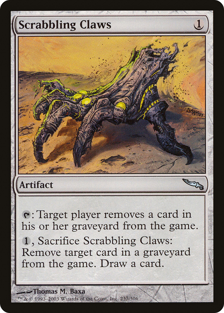 Griffes de grattage (MRD-237) - Mirrodin Foil 