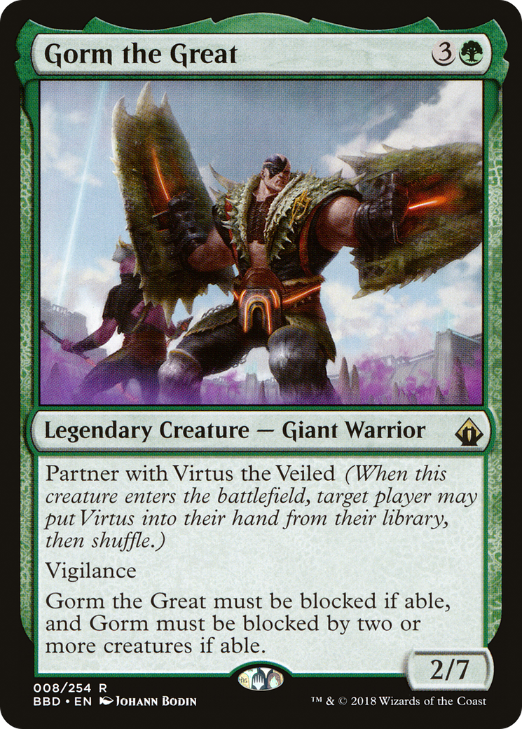 Gorm le Grand (BBD-008) - Battlebond Foil 