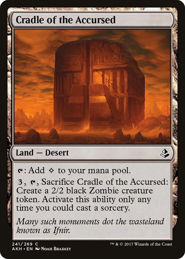 Berceau des Maudits (AKH-241) - Amonkhet Foil 