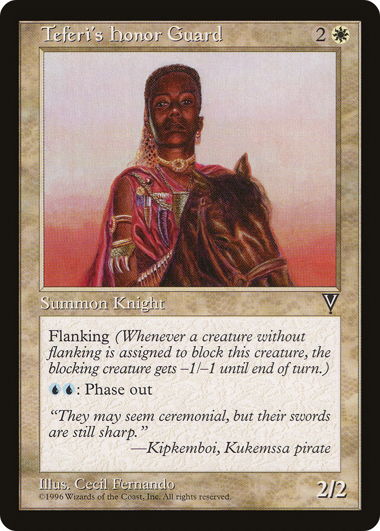 Garde d'honneur de Téfeiri (VIS-022) - Visions