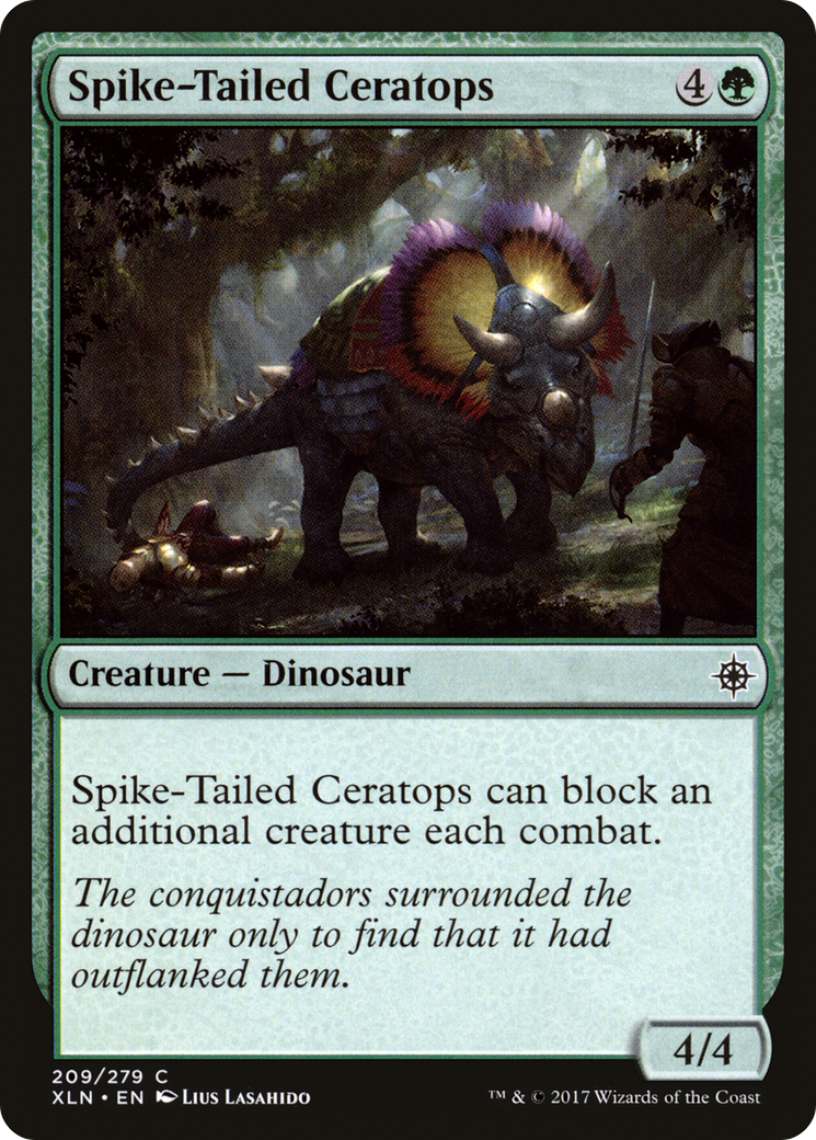 Spike-Tailed Ceratops (XLN-209) - Ixalan