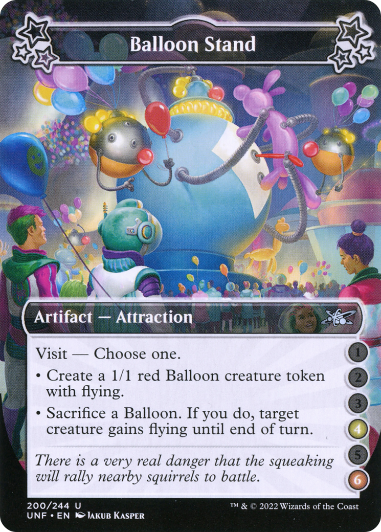 Support pour ballons (UNF-200C) - Unfinity Foil