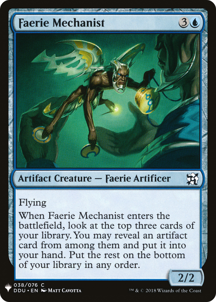 Faerie Mechanist (LIST-038) - The List