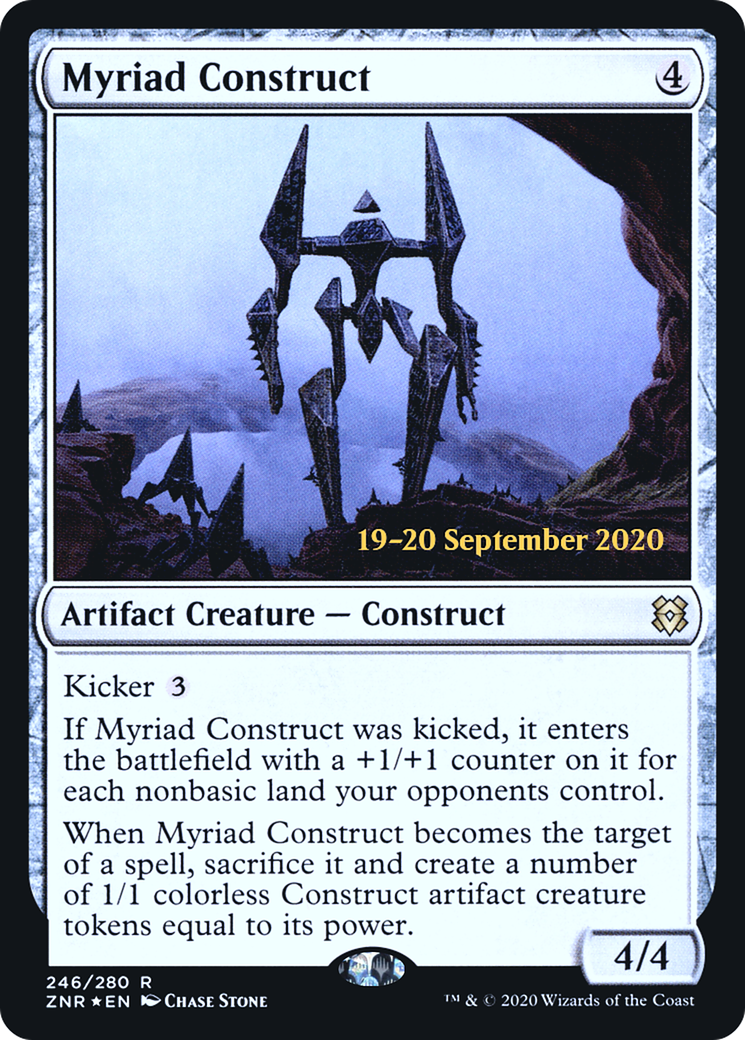 Myriad Construct (PRE-246S) - Promotions Zendikar Rising 