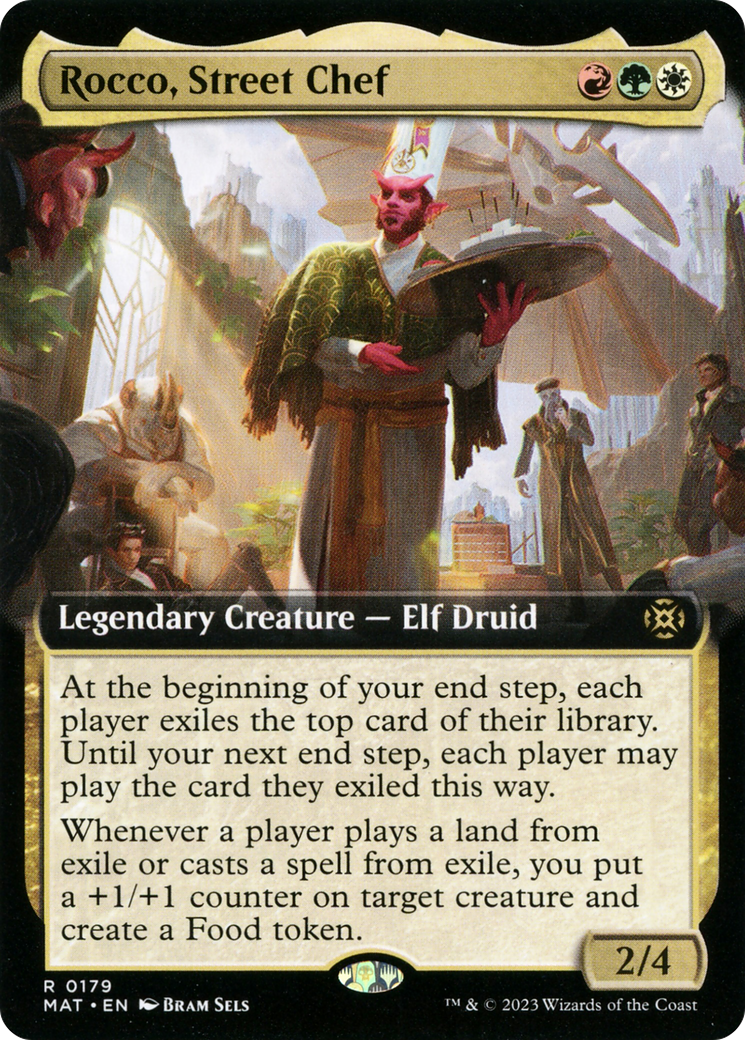 Rocco, Street Chef (Extended Art) (MAT-179) - March of the Machine: The Aftermath: (Extended Art)