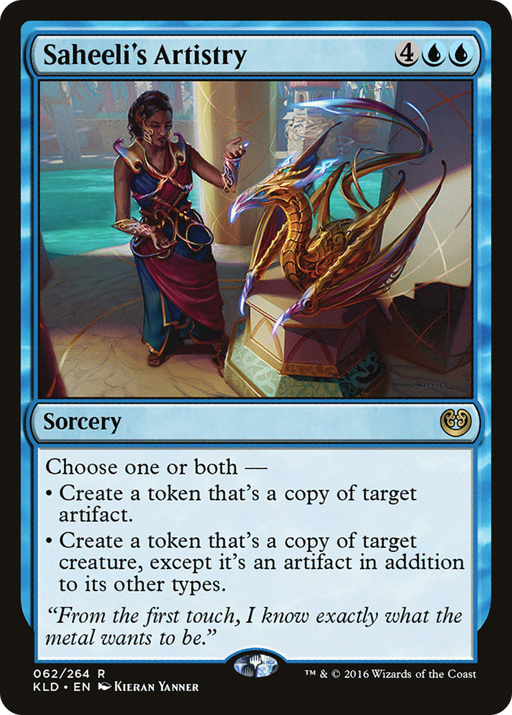 Le talent artistique de Saheeli (KLD-062) - Kaladesh 