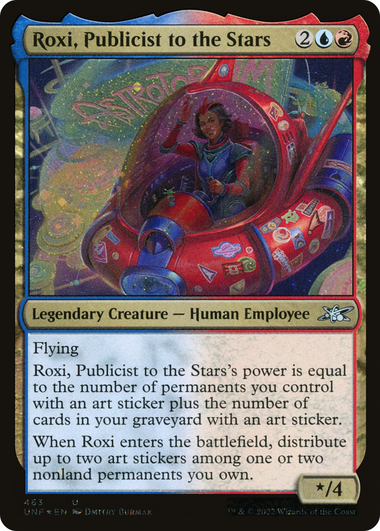 Roxi, publiciste des stars (UNF-463) - Unfinity Foil 