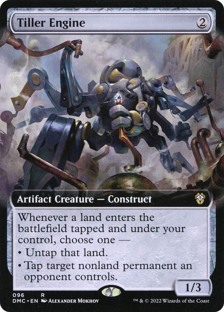 Moteur de barre franche (DMC-096) - Dominaria United Commander : (Extended Art) 