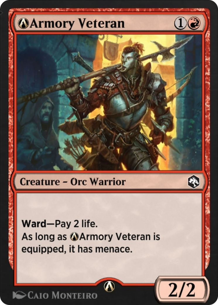 A-Armory Veteran (AFR-A-130) - Aventures dans les Royaumes Oubliés 