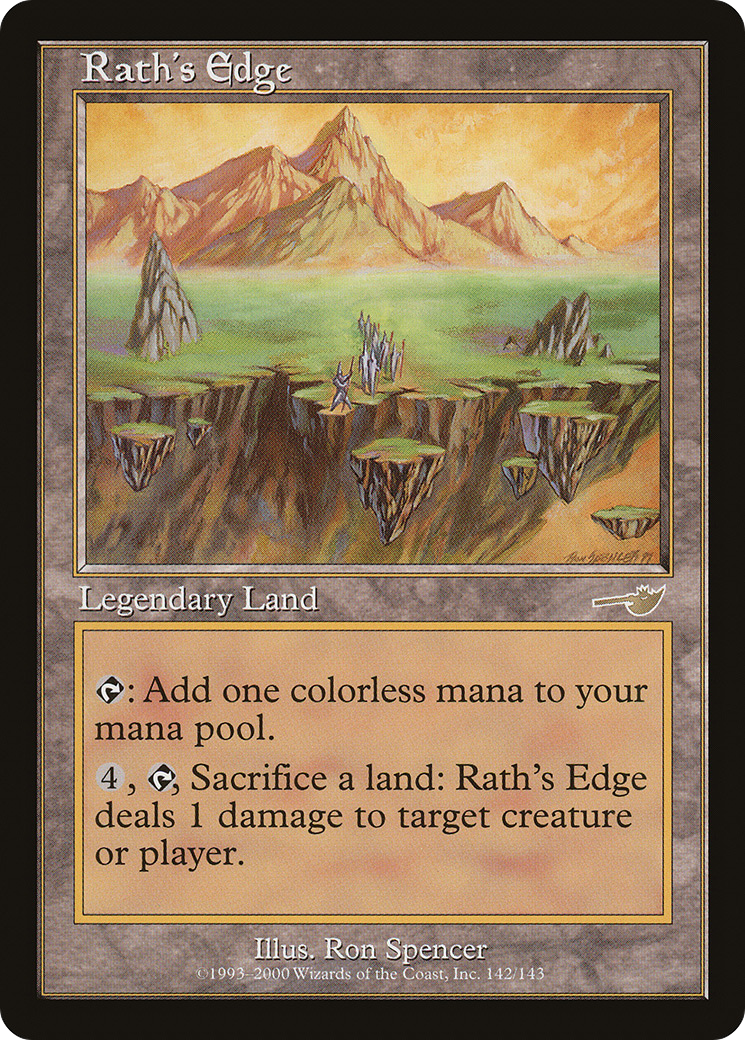Rath's Edge (NEM-142) - Feuille Nemesis 