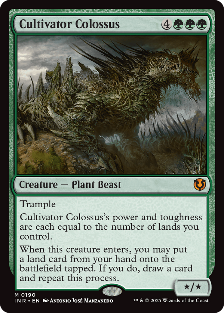 Cultivateur Colossus (INR-190) - Innistrad Remastered Foil
