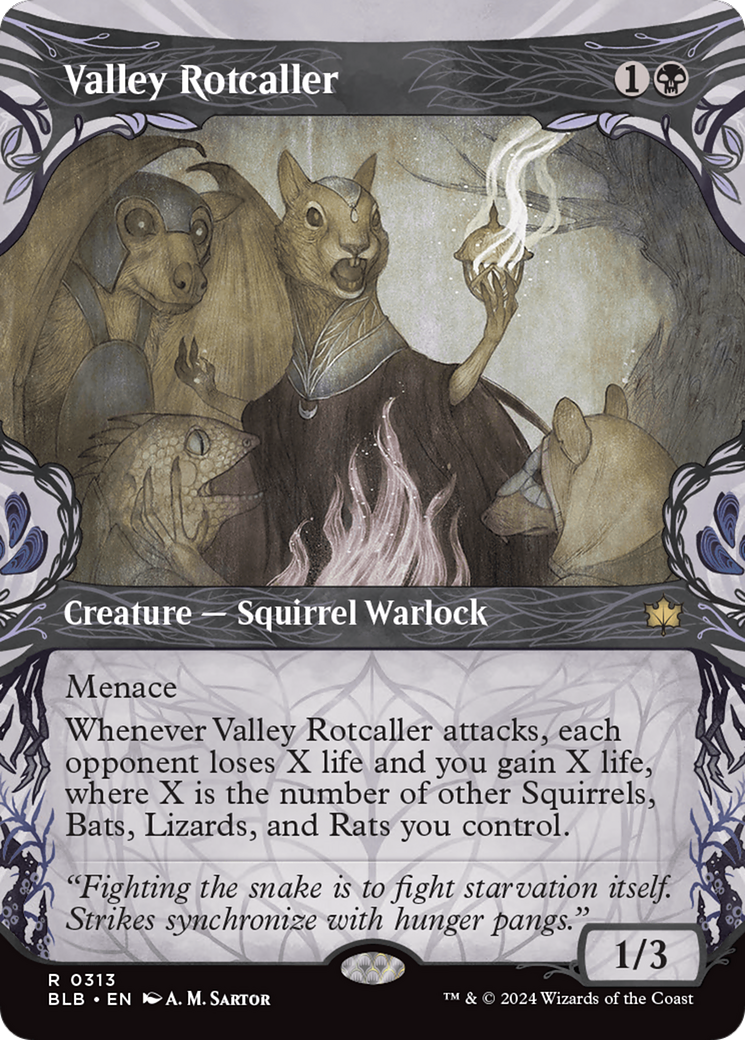 Valley Rotcaller (BLB-313) - Bloomburrow : (Vitrine) 