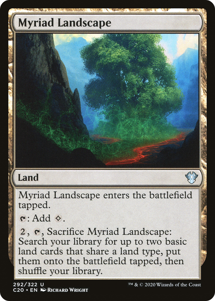 Paysages Myriades (C20-292) - Commander 2020 