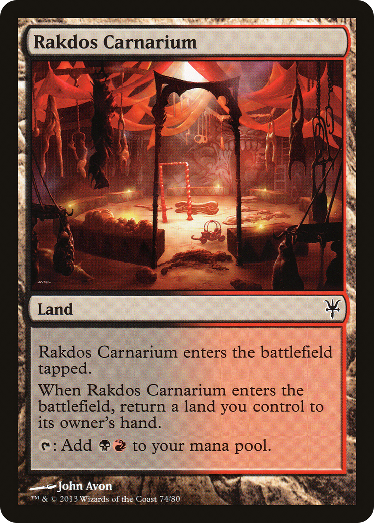 Rakdos Carnarium (DDK-074) – Decks de duel : Sorin contre Tibalt 