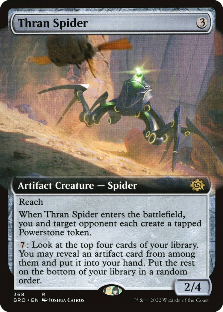 Thran Spider (BRO-368) - La Guerre des Frères : (Extended Art) Foil 