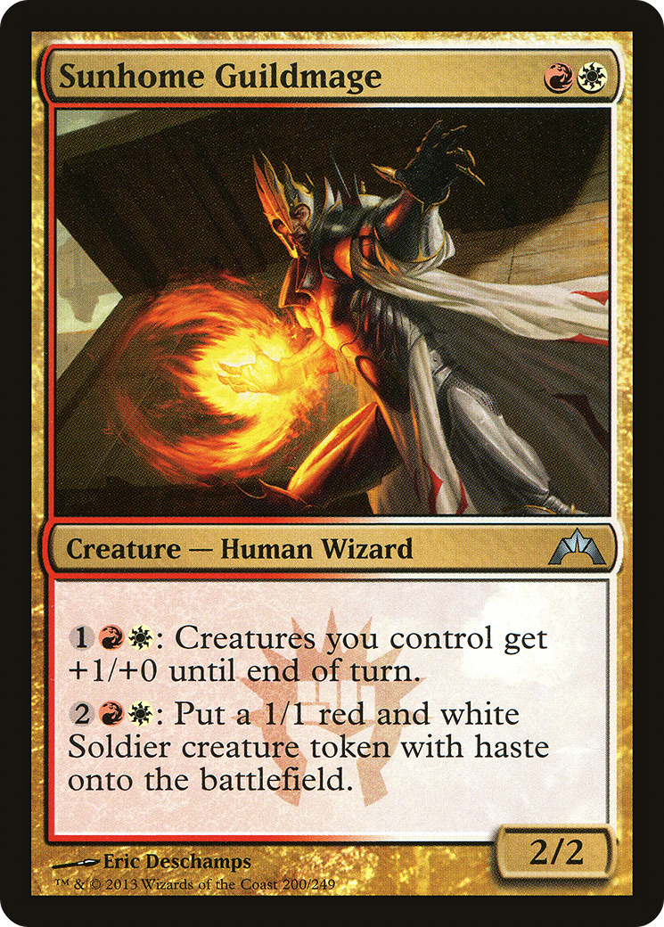 Ghildmage de Sunhome (GTC-200) - Gatecrash Foil 