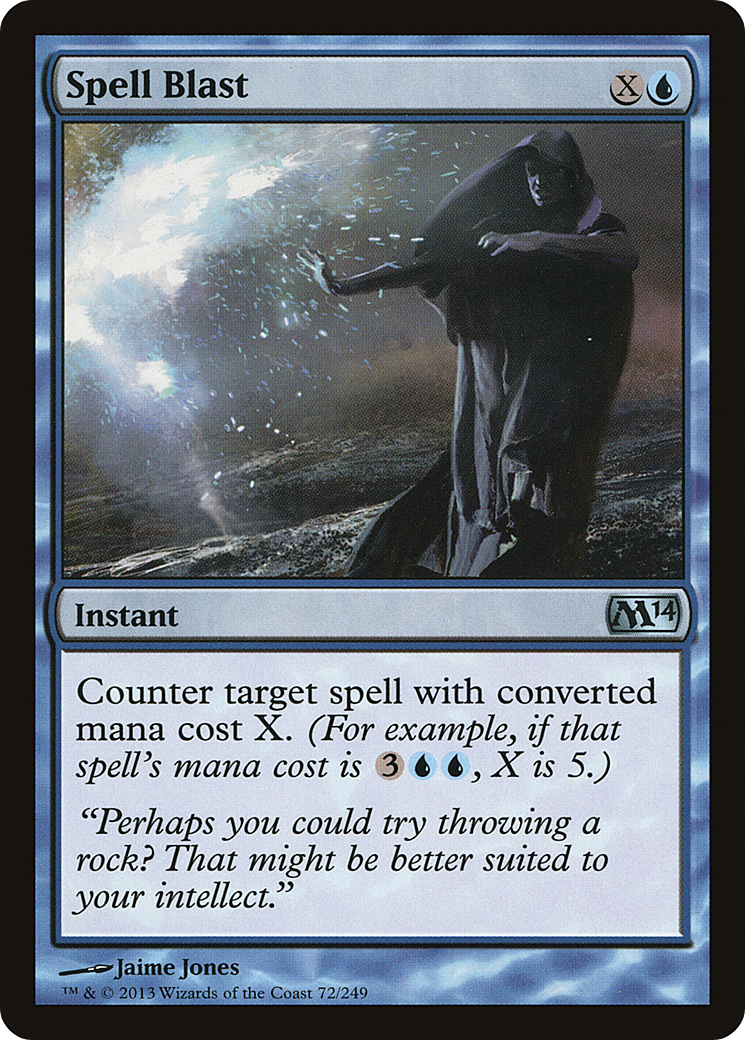 Spell Blast (M14-072) - Magic 2014 Foil