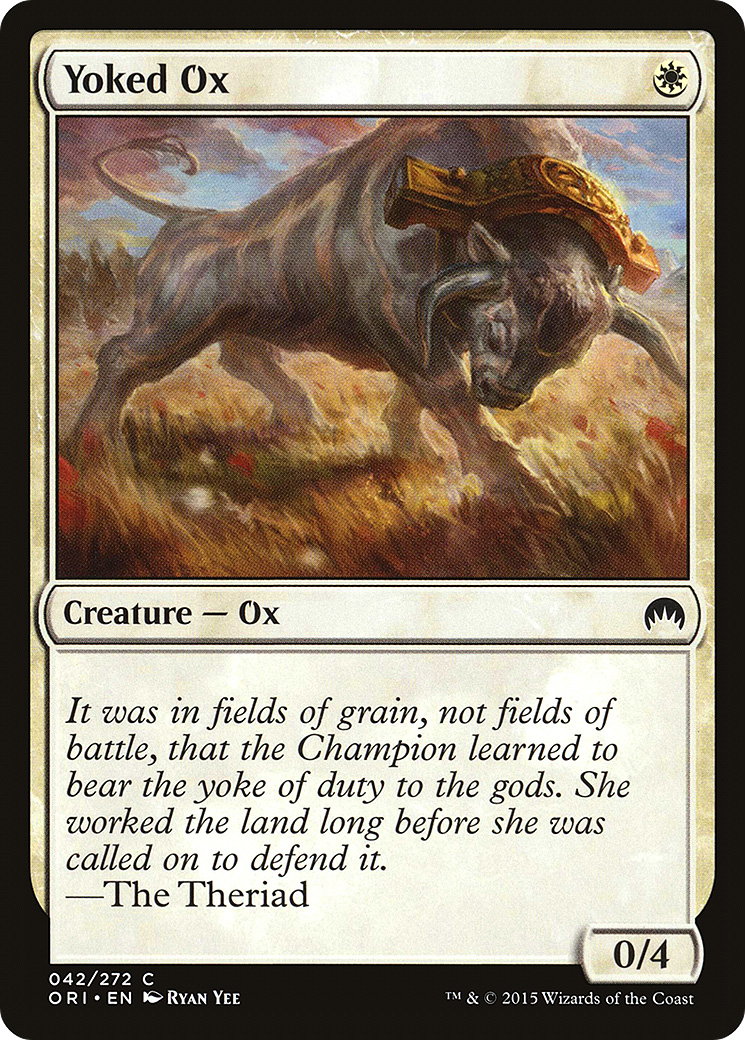 Yoked Ox (ORI-042) - Magic Origins