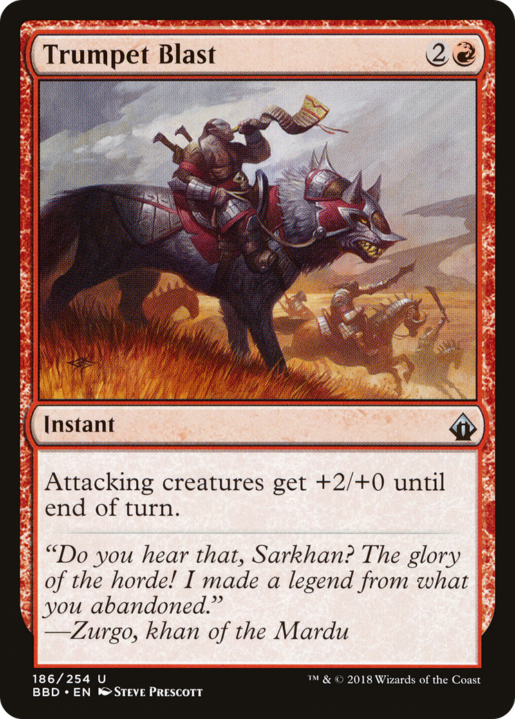 Trumpet Blast (BBD-186) - Battlebond Foil