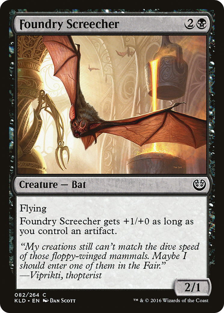 Fonderie Screecher (KLD-082) - Feuille Kaladesh 