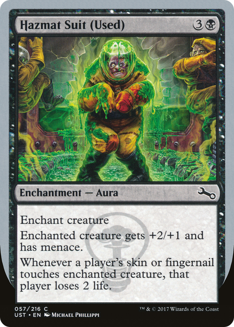 Combinaison Hazmat (d'occasion) (UST-057) - Feuille instable 