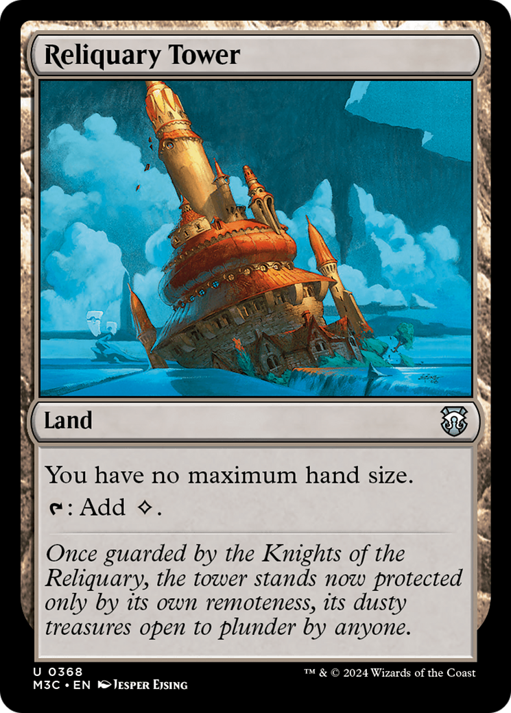 Tour du Reliquaire (M3C-368) - Commander Foil pour Modern Horizons 3 