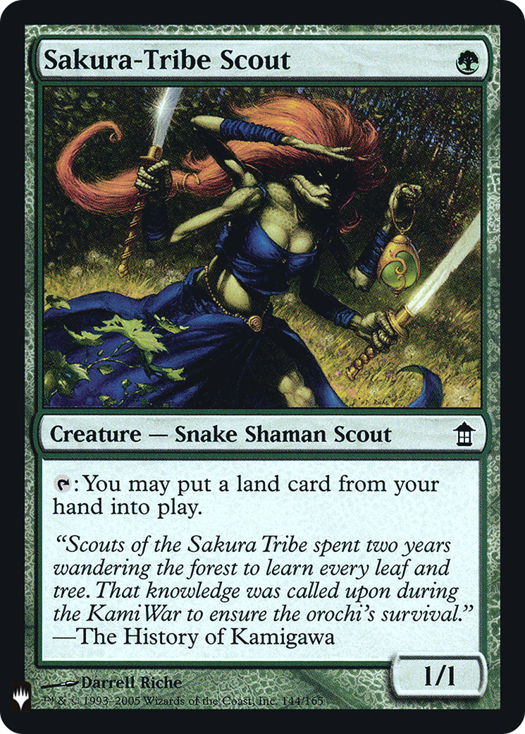 Sakura-Tribe Scout (LIST-SOK-144) - The List Foil