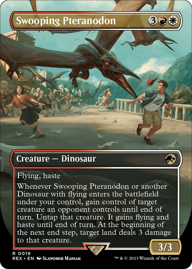 Ptéranodon plongeant (REX-019) - Collection Jurassic World (sans bordure)