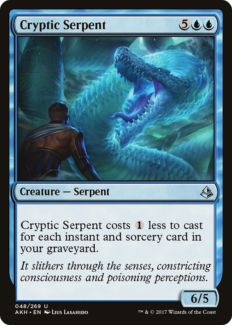 Serpent cryptique (AKH-048) - Amonkhet 