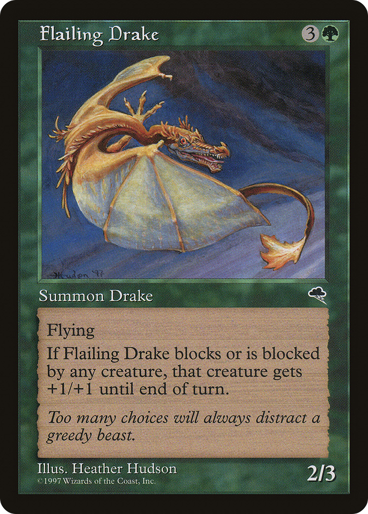 Flailing Drake (TMP-227) - Tempête 