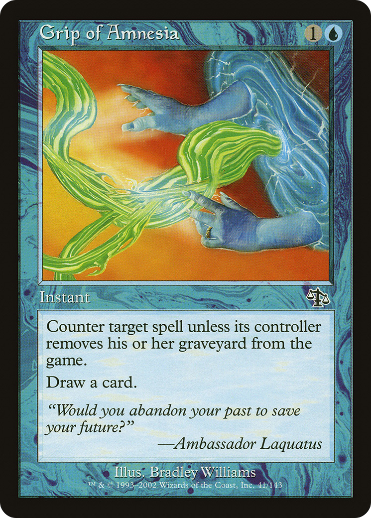 Poignée d'amnésie (JUD-041) - Jugement Foil 