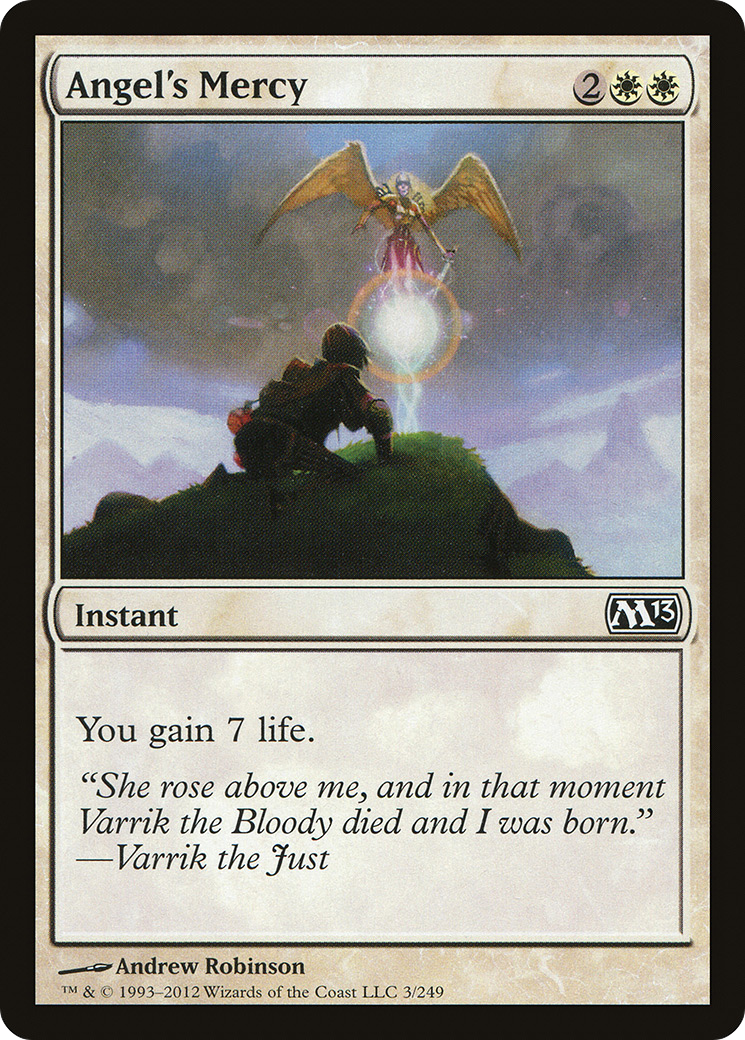La Miséricorde de l'Ange (M13-003) - Magic 2013 Foil 