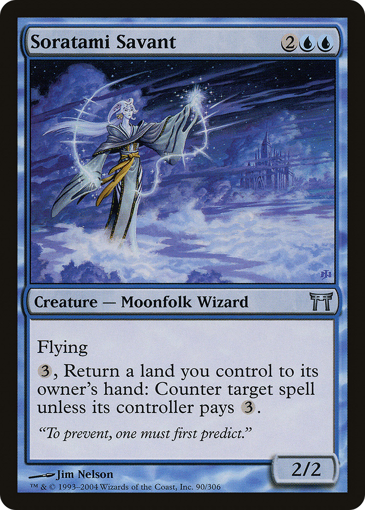 Soratami Savant (CHK-090) - Champions de Kamigawa 
