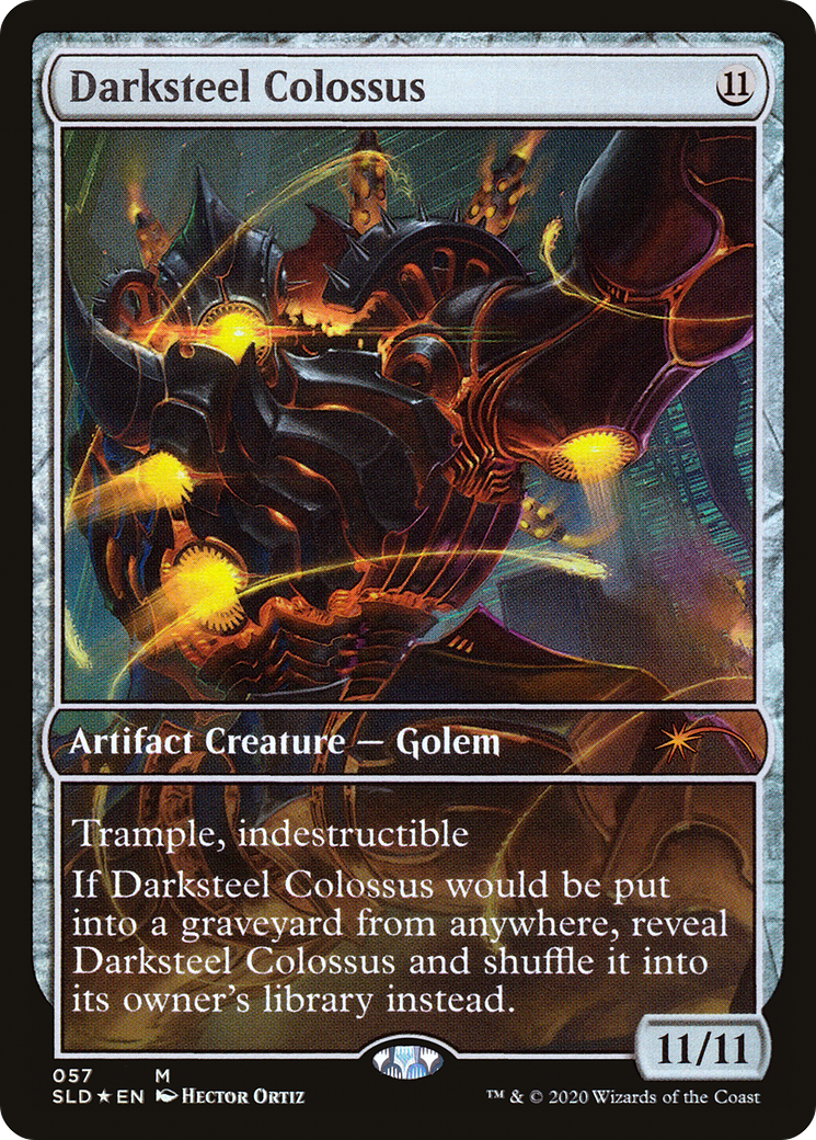 Colosse d'acier sombre (SLD-057) - Feuille de butin Secret Lair 