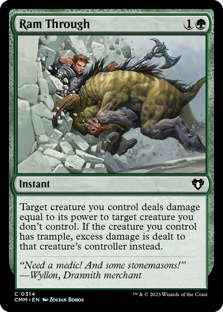 Bélier (CMM-314) - Commander Masters Foil 