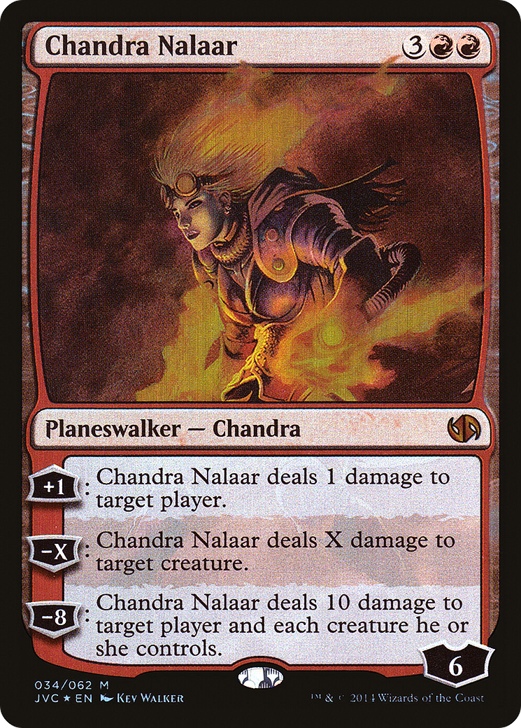 Chandra Nalaar (DD3-034) - Duel Decks Anthology: Jace vs. Chandra Foil