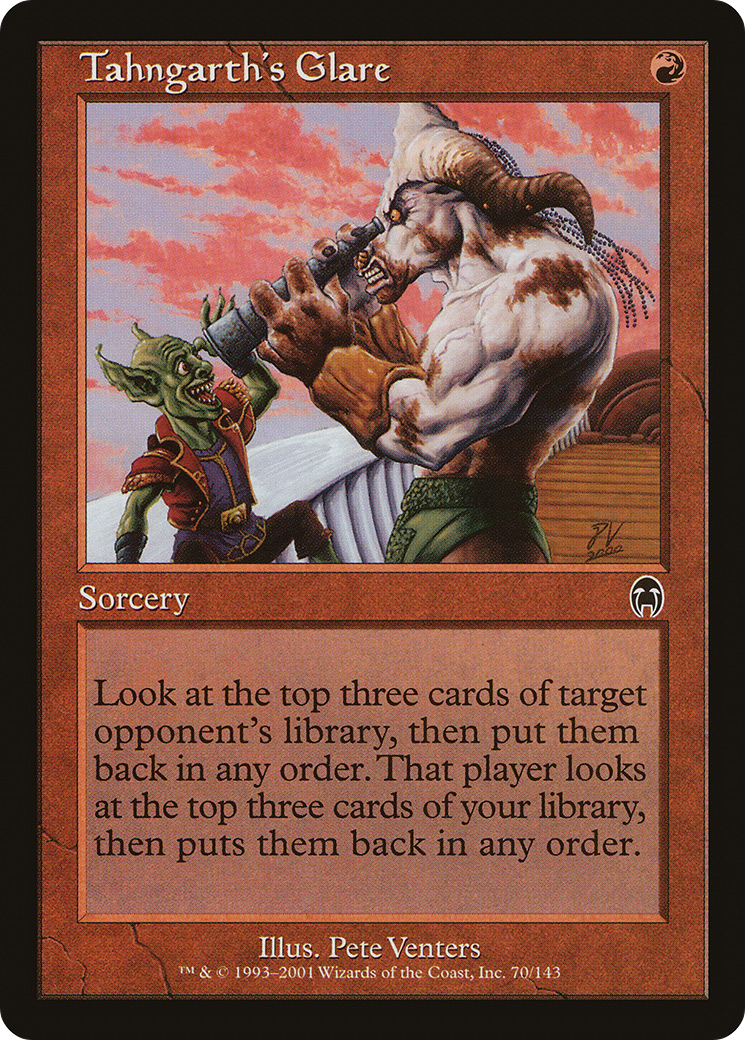 Regard de Tahngarth (APC-070) - Apocalypse Foil 