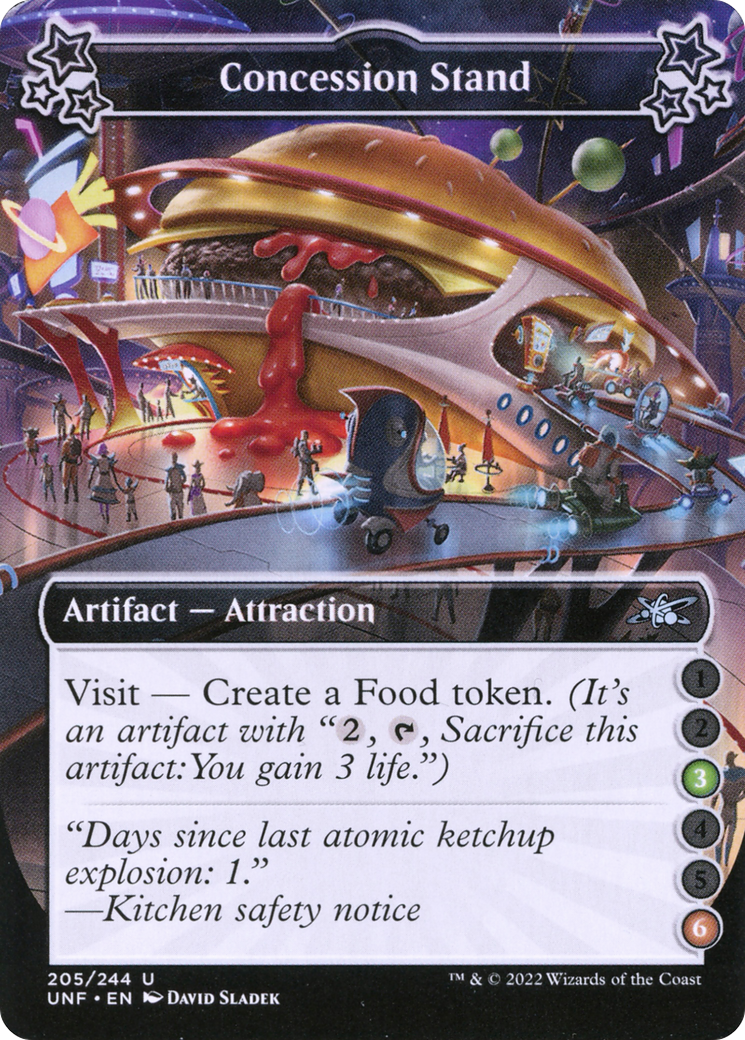 Stand de concession (UNF-205B) - Unfinity Foil 