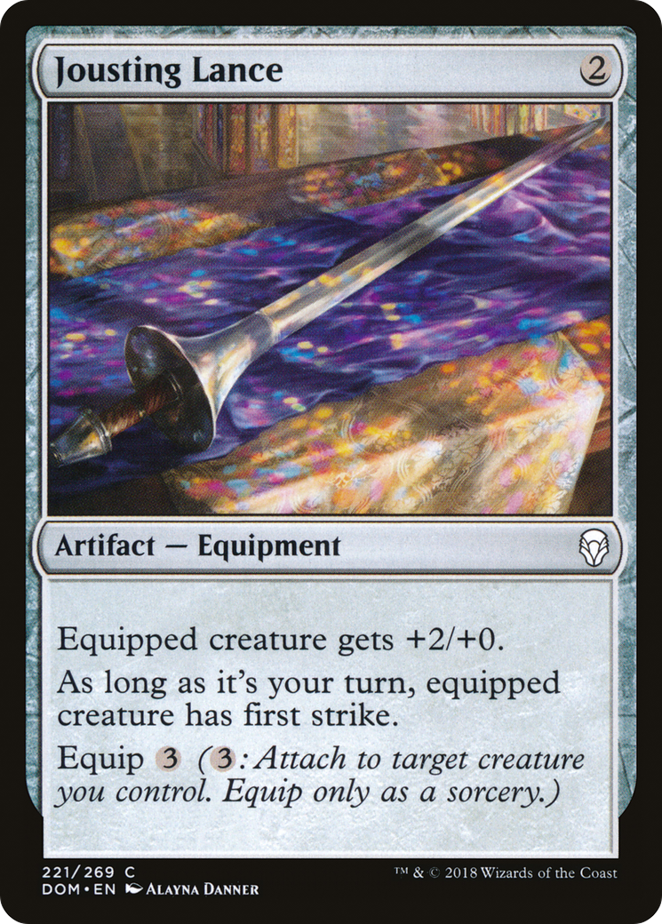 Lance de joute (DOM-221) - Dominaria 