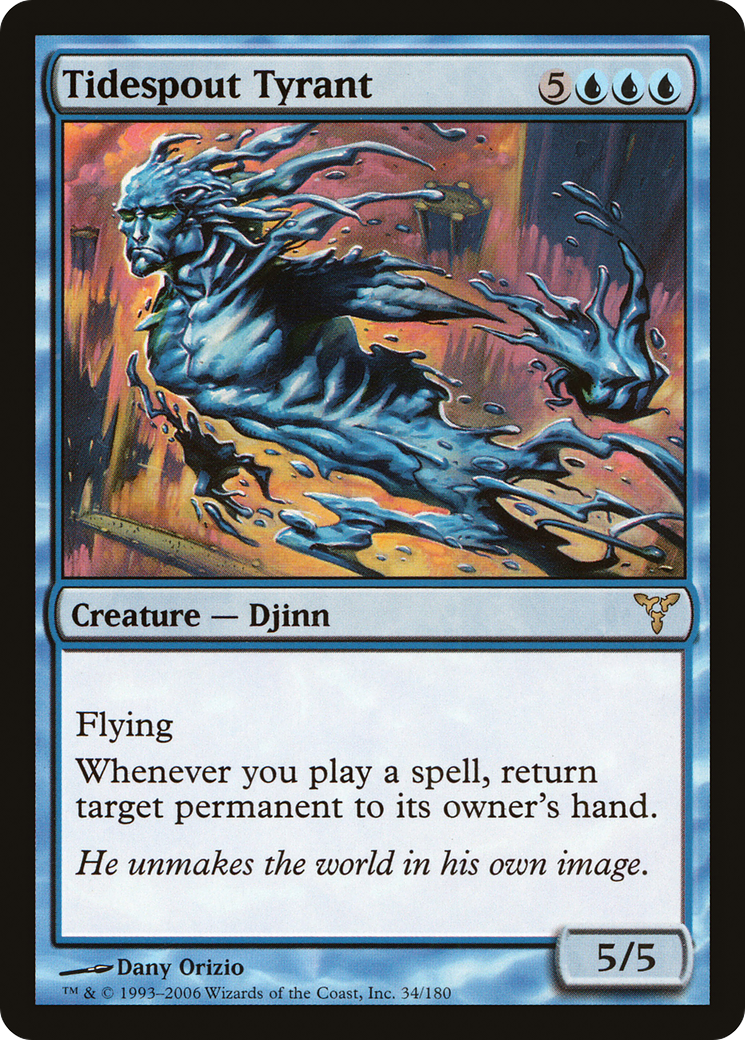 Tyran de la trombe (DIS-034) - Dissension Foil 